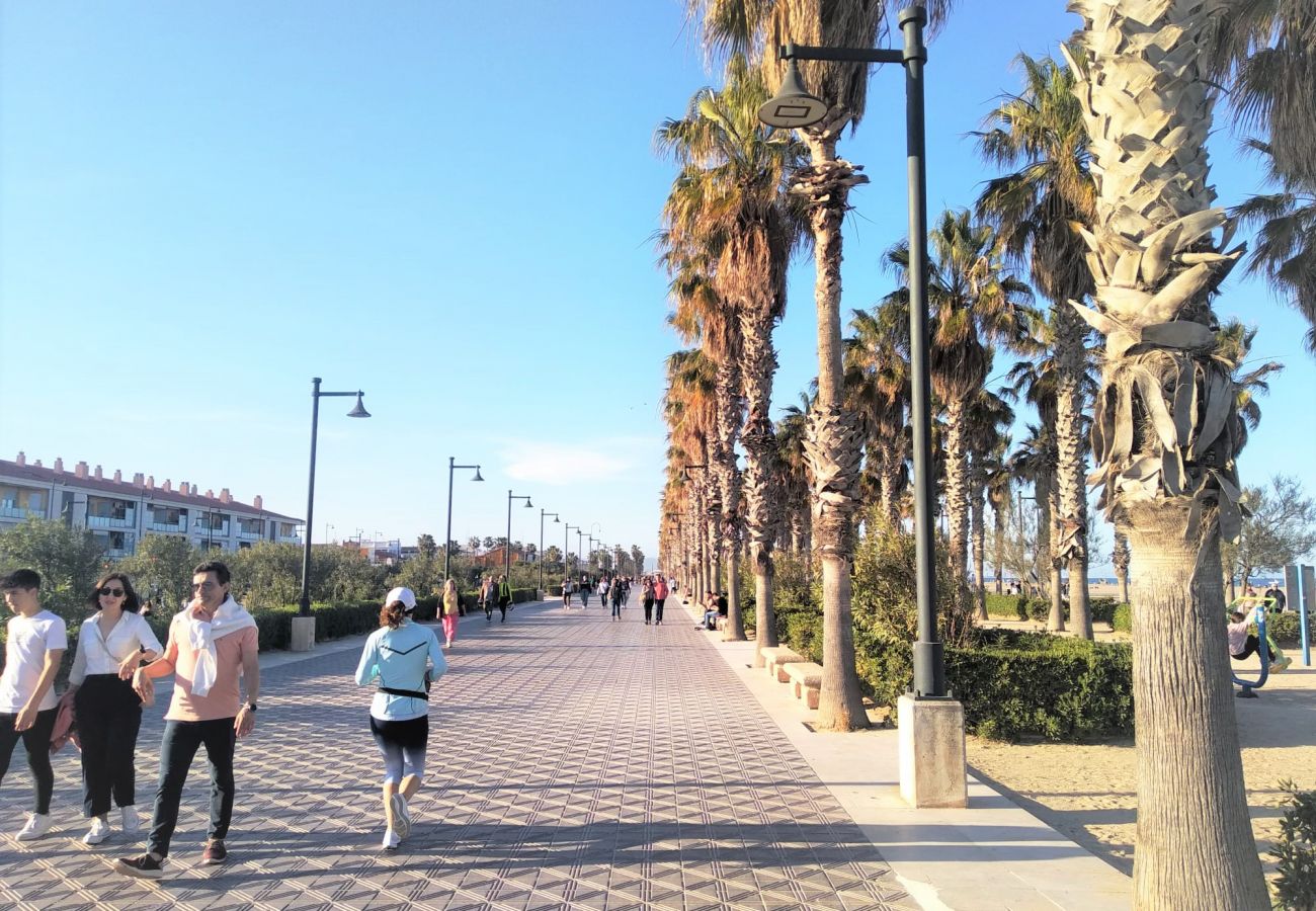 Estudio en Valencia - Estudio deluxe a 5 minutos de la playa 1C